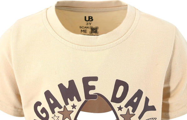 Boys Toddlers Short Sleeve Regular Fit Graphic T-Shirt