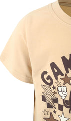 Boys Toddlers Short Sleeve Regular Fit Graphic T-Shirt