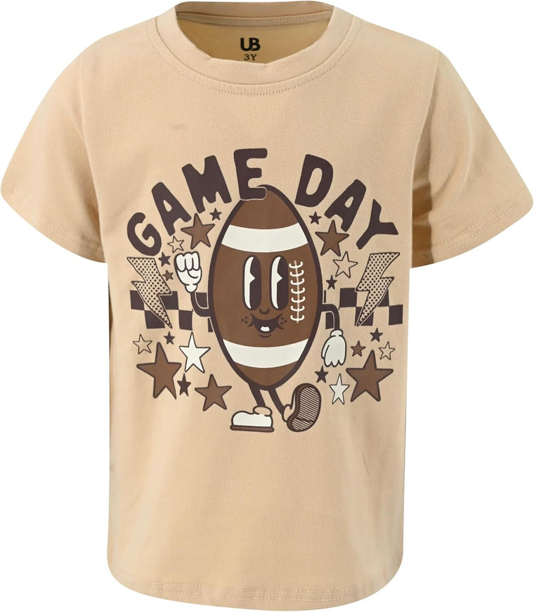 Boys Toddlers Short Sleeve Regular Fit Graphic T-Shirt