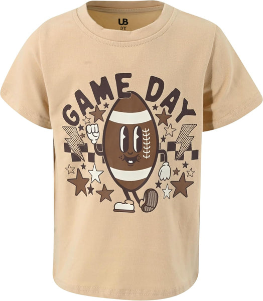 Boys Toddlers Short Sleeve Regular Fit Graphic T-Shirt